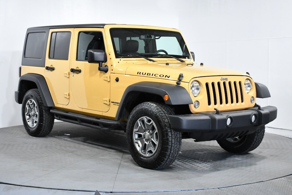 Pre Owned 2014 Jeep Wrangler Unlimited Rubicon 4wd